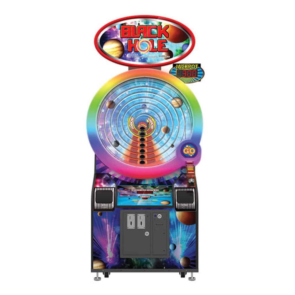 black hole arcade game