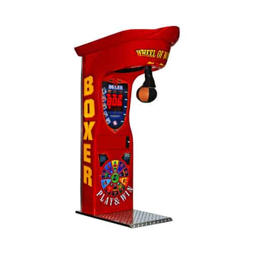 Punching Machine Rental Dubai - Boxer Punching Bag Game Hire UAE
