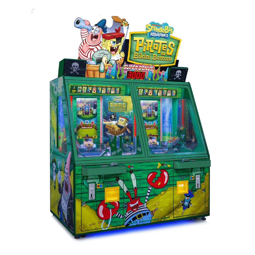 SpongeBob Pirates of Bikini Bottom - Arcade Game - Betson Enterprises