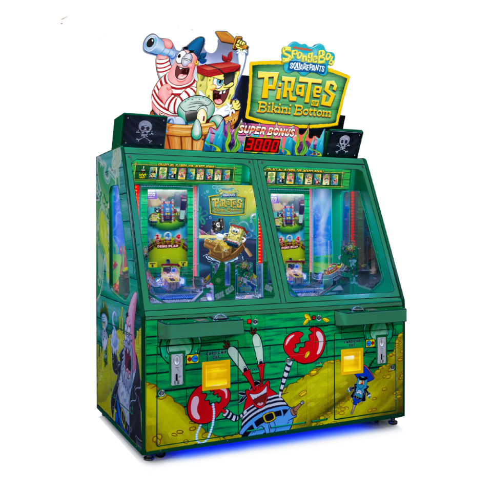 SpongeBob Pirates of Bikini Bottom - Arcade Game - Betson Enterprises