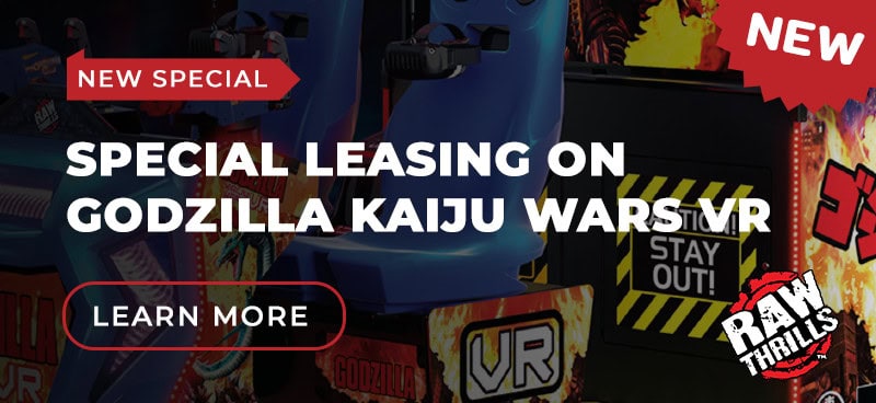 Special Leasing on Godzilla Kaiju Wars VR