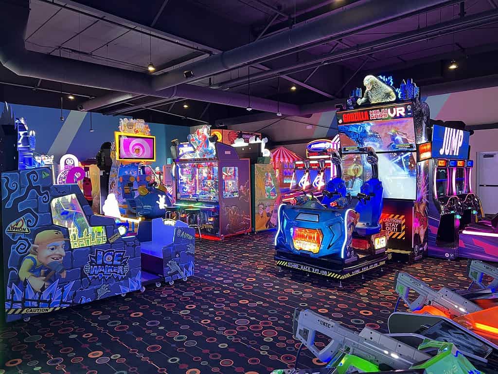 arcade game room