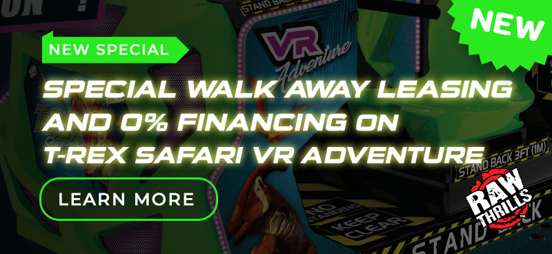 T-Rex Safari VR Adventure Leasing & Financing Special