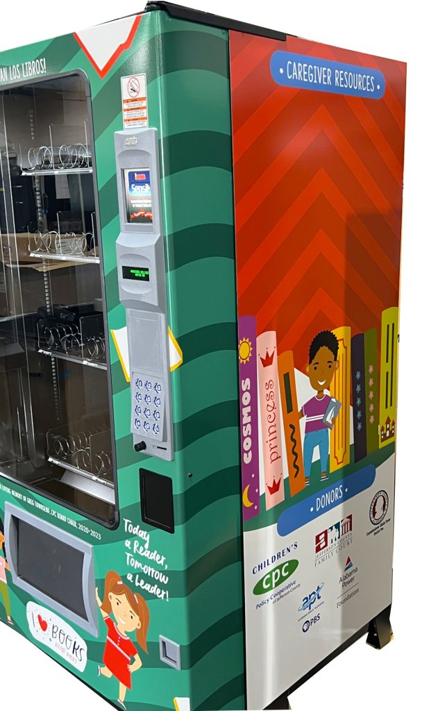 Book Vending Machine Custom Graphic